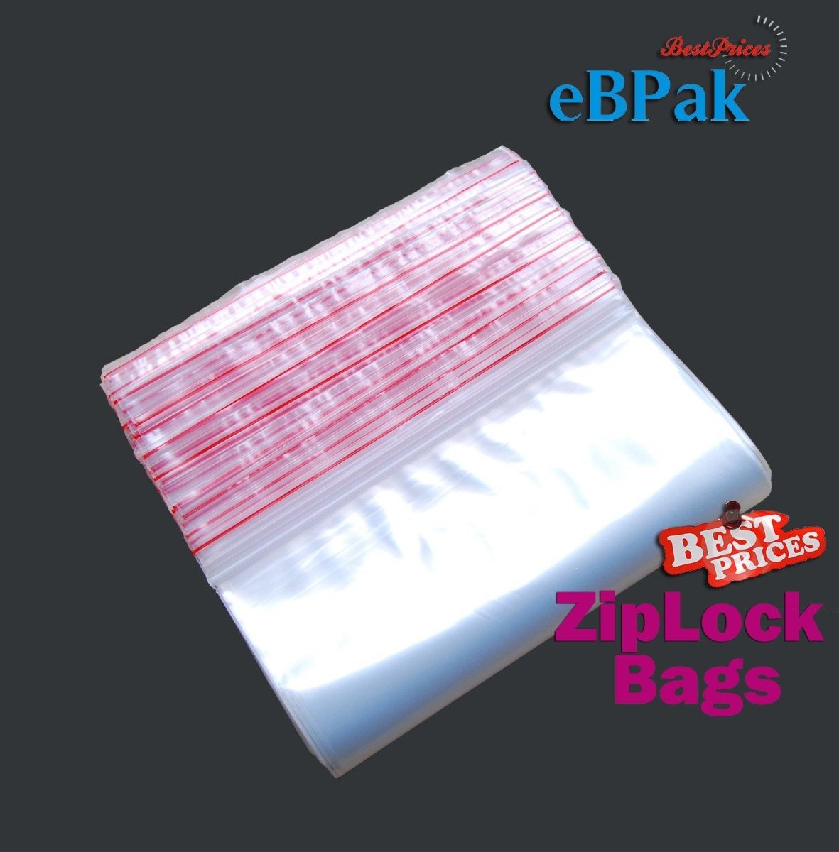 Zip & Lock Bags Size 22 x 24 – Clearly Elegant